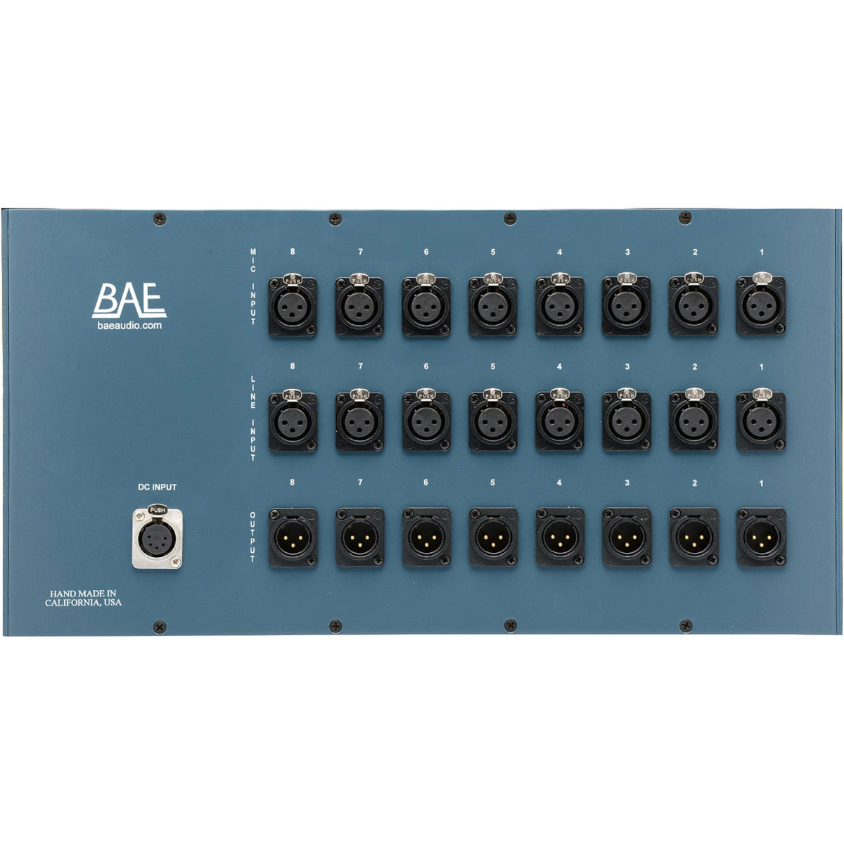 Bae 8CR Channel Rack w/Power Supply 48v - View 2 | MusicMarket