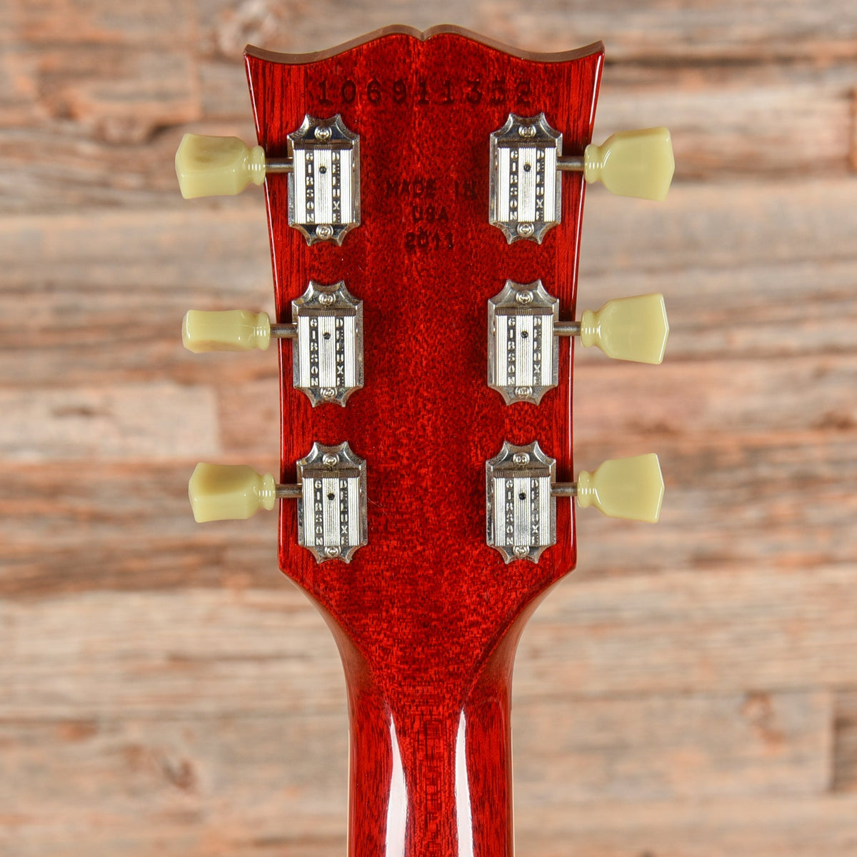Gibson '61 SG Standard Reissue Cherry 2011 - Angle 7 | MUSICTONER