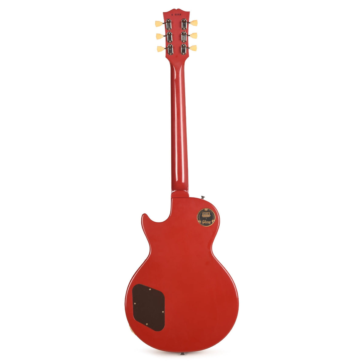 Gibson Custom Shop 1954 Les Paul Antique Cardinal Red Murphy Lab Ultra Light Aged - Angle 5 | MUSICTONER