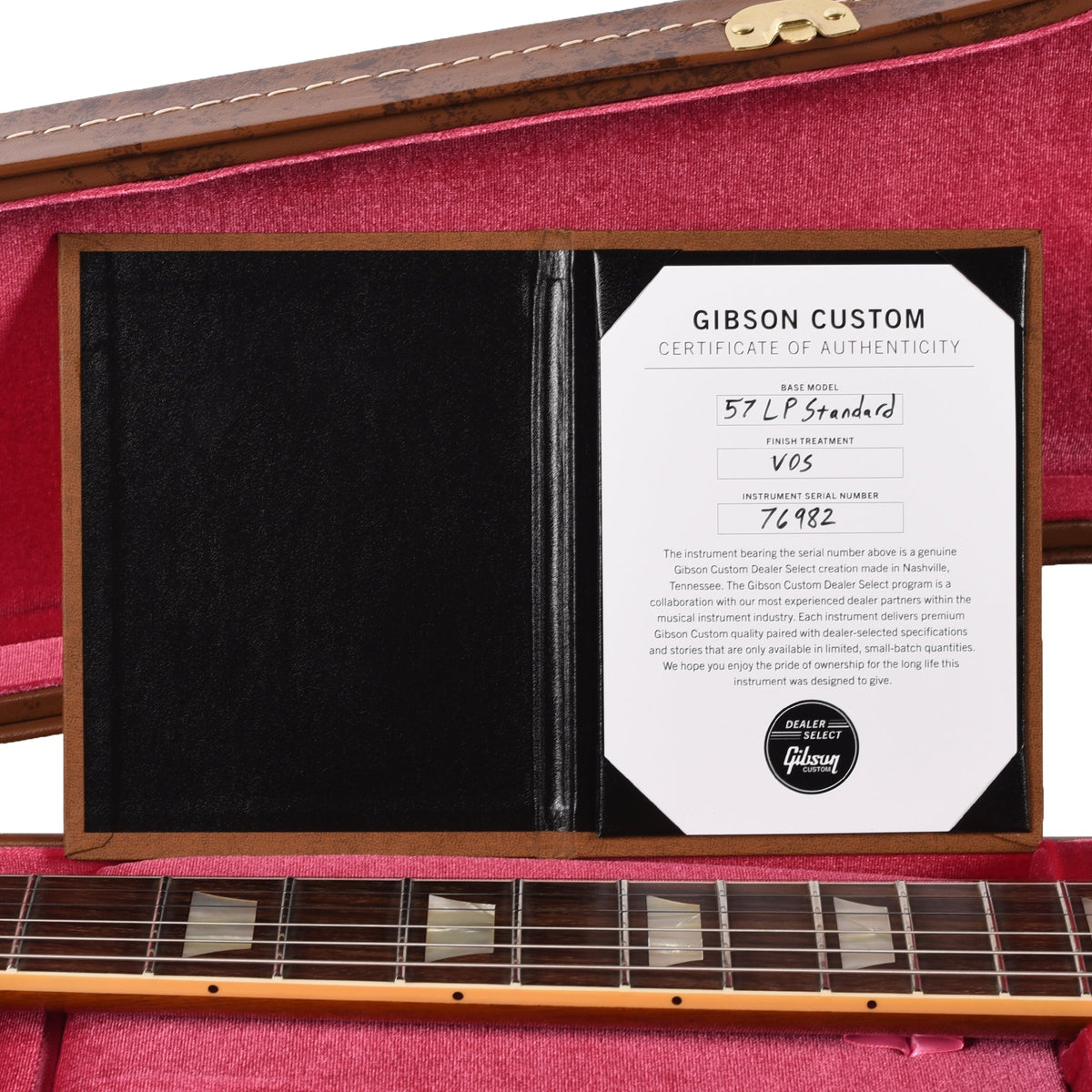 Gibson Custom  Shop1957 Les Paul Goldtop "CME Spec" Double Gold VOS w/59 Carmelita Neck - Angle 9 | MUSICTONER