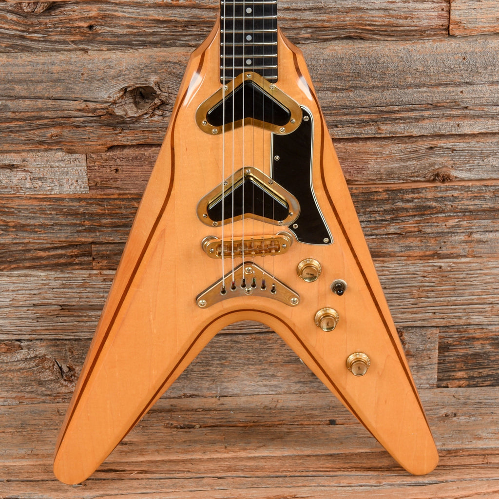 Gibson Flying V2 Natural 1980 - Joe Trohman - MUSICTONER