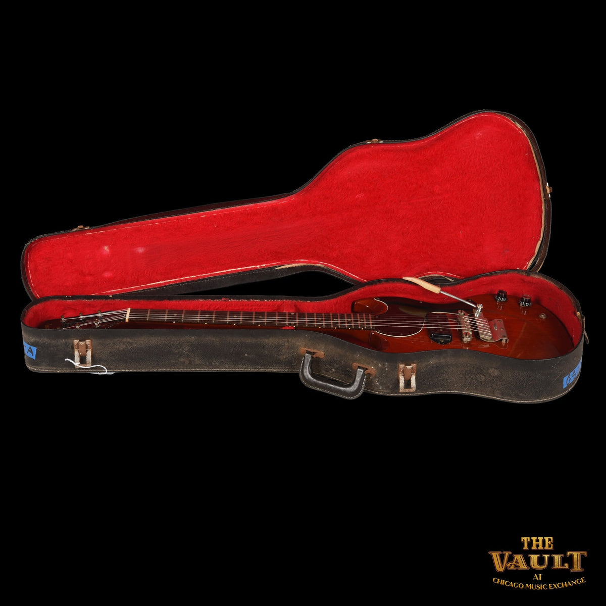 Gibson SG Junior Cherry 1965 - Angle 9 | MUSICTONER
