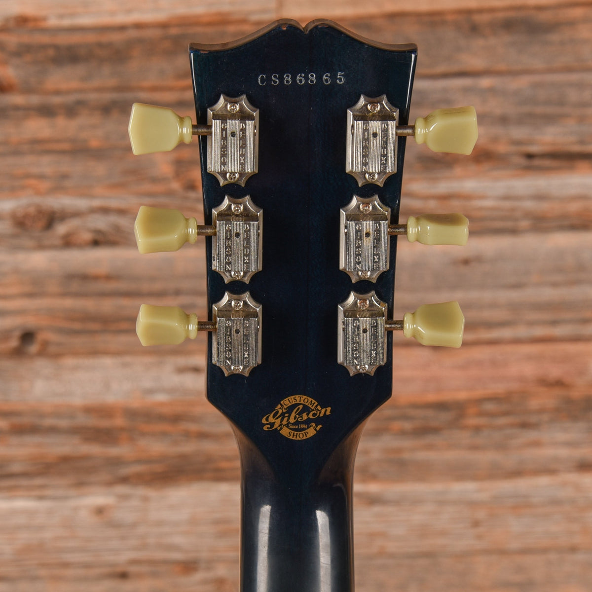 Gibson Custom ES-330L Beale St. Blue 2008 - Angle 7 | MUSICTONER