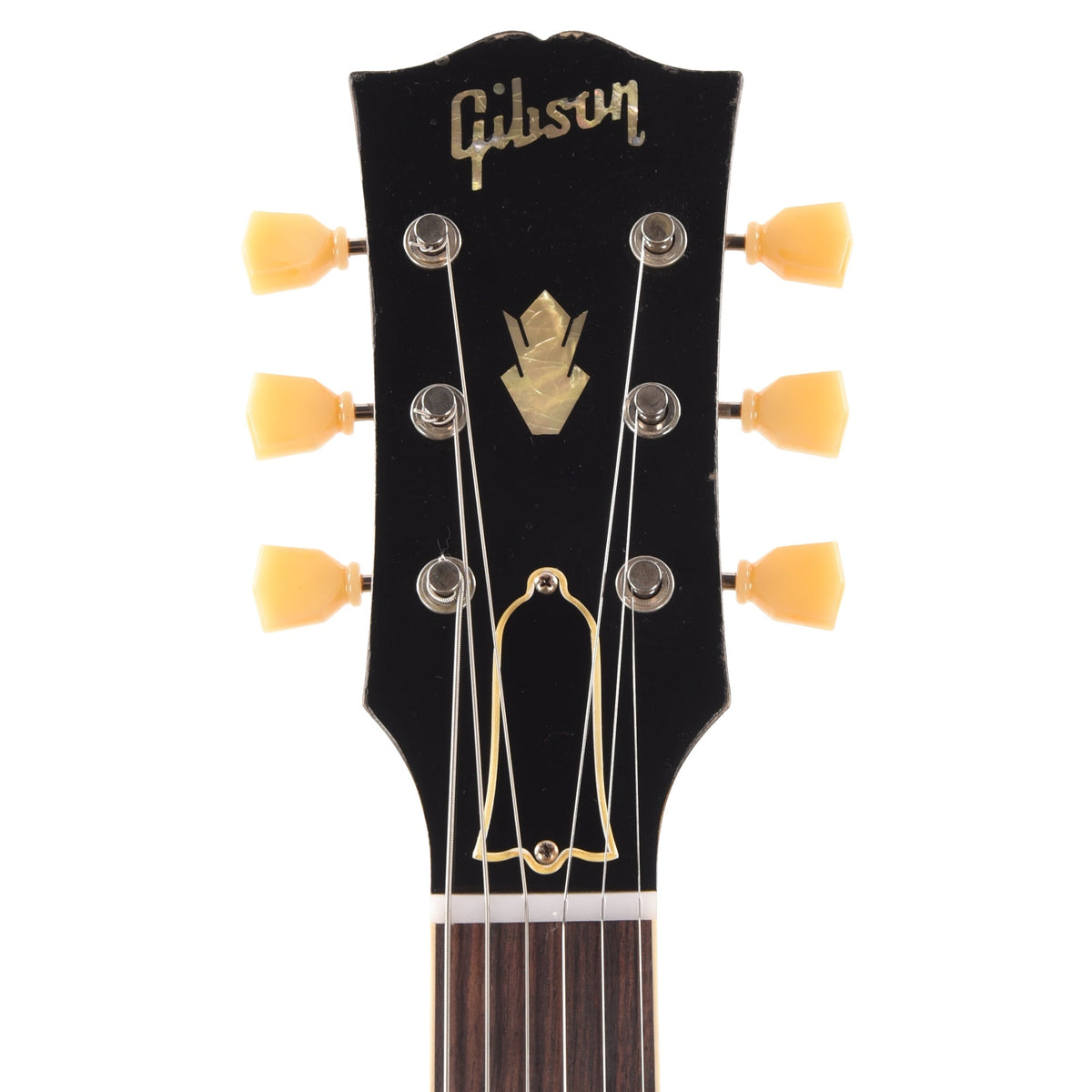 Gibson Custom Shop 1959 ES-335 Reissue "CME Spec" Double Gold Murphy Lab Heavy Aged - Angle 6 | MUSICTONER