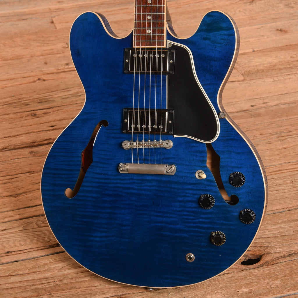 Gibson ES-335 Dot Figured Beale Street Blue 2008