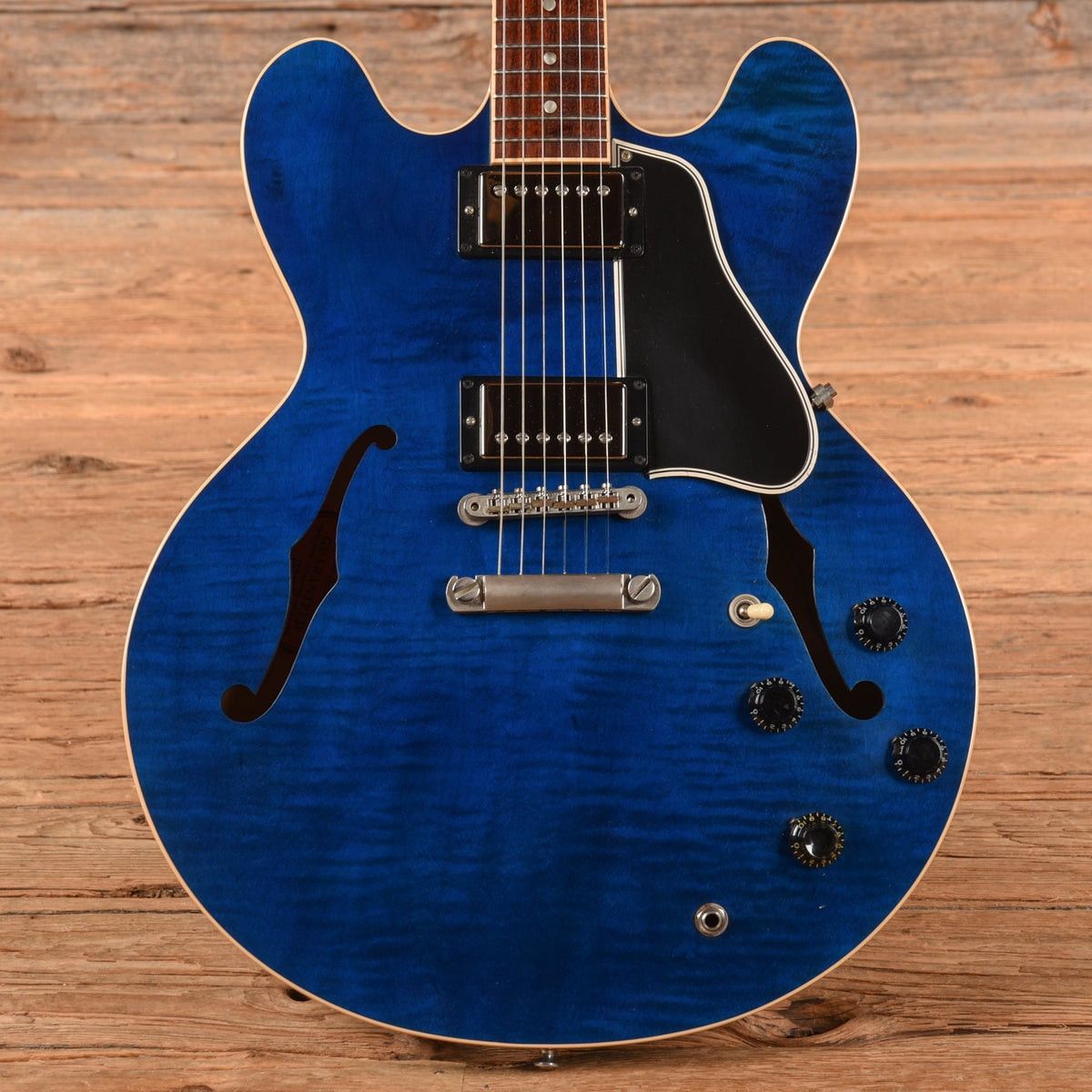 Gibson ES-335 Dot Figured Beale Street Blue 2008