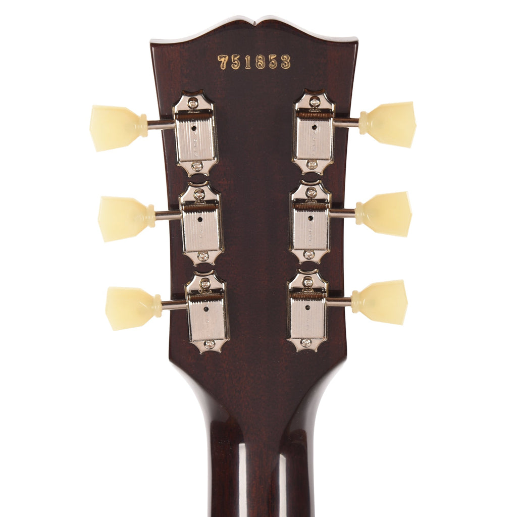 Gibson Custom Shop 1957 Les Paul Goldtop "CME Spec" Double Gold Darkback VOS w/59 Carmelita Neck - Angle 7 | MUSICTONER