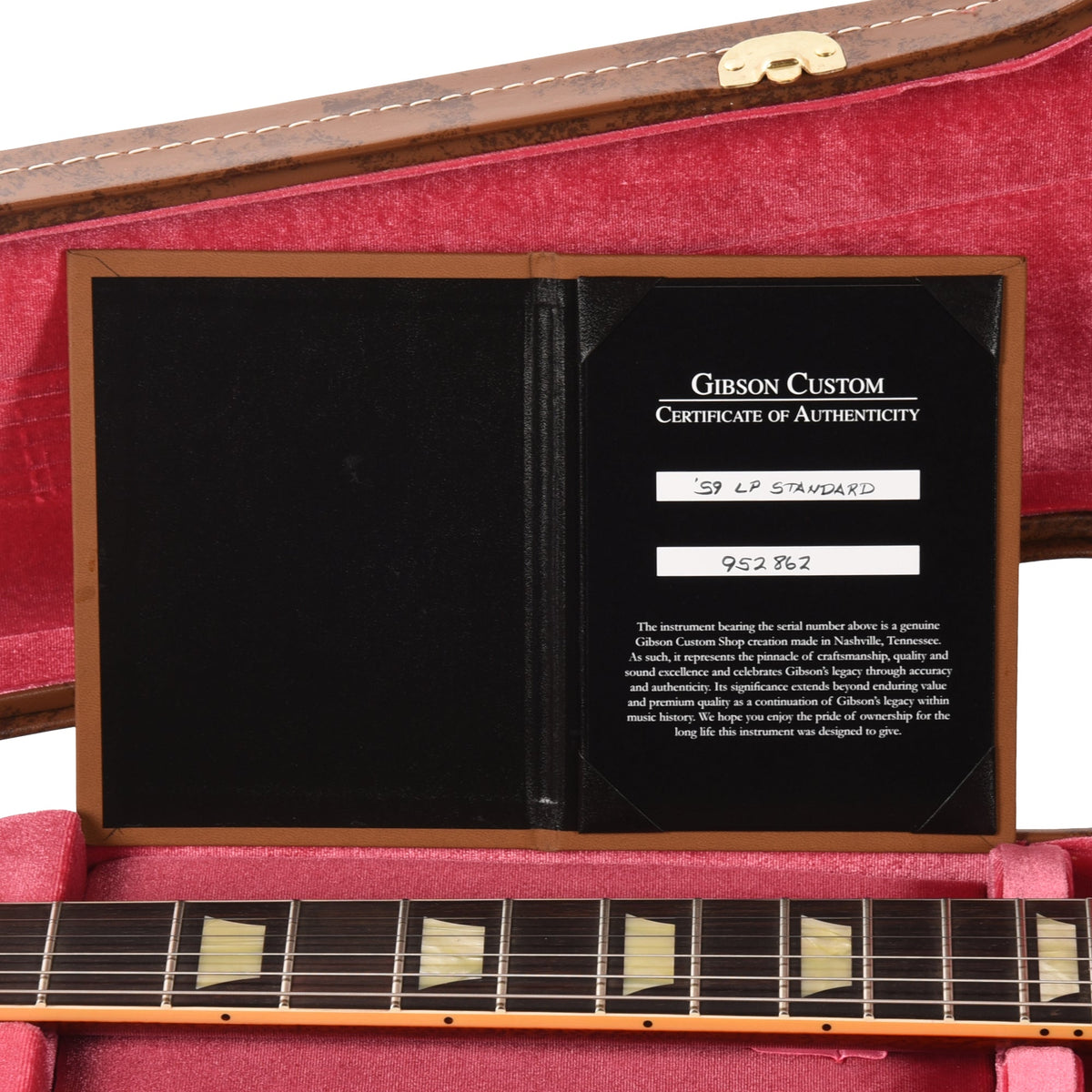 Gibson Custom Shop 1959 Les Paul Standard "CME Spec" Chambered Dirty Lemon Fade VOS - Angle 9 | MUSICTONER