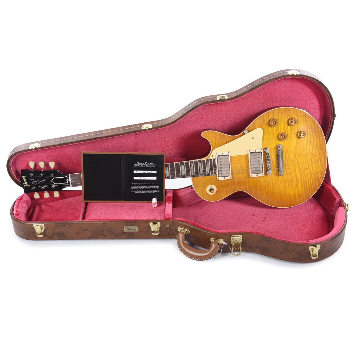 Gibson Custom Shop 1959 Les Paul Standard "CME Spec" Chambered Dirty Lemon Fade VOS w/Lightweight Back