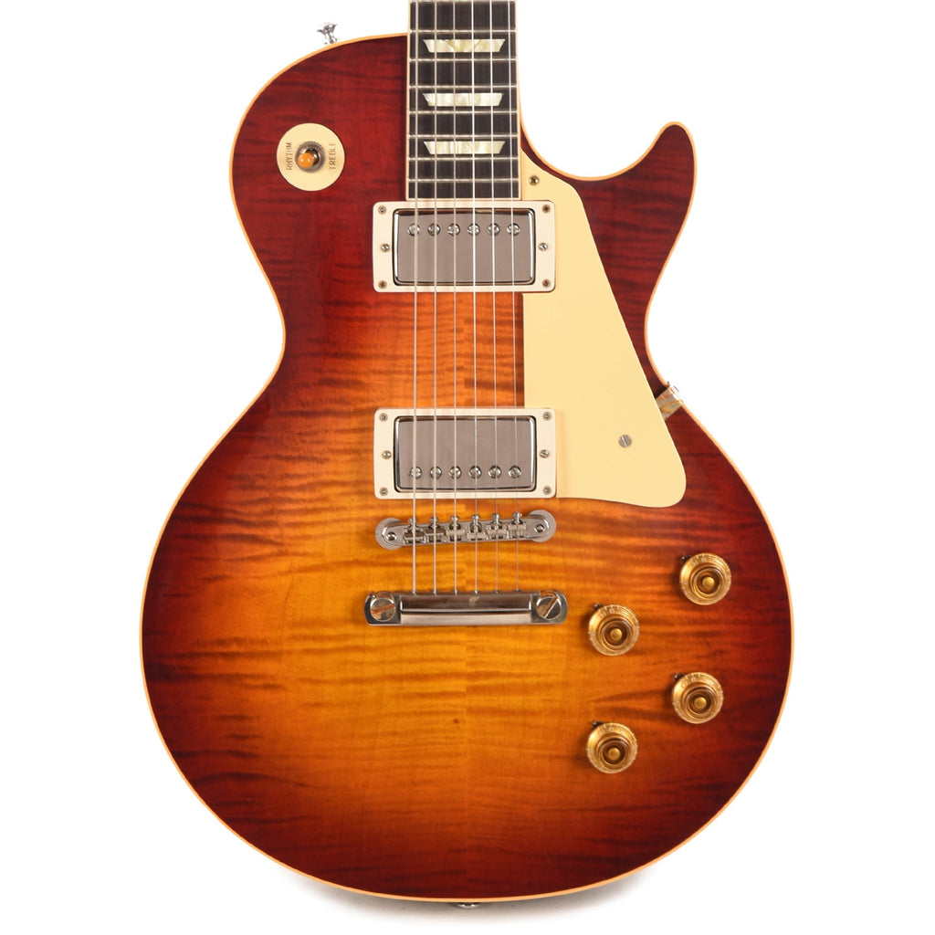 Gibson Custom Shop 1959 Les Paul Standard "CME Spec" Factory Burst VOS w/60 V2 Neck - Angle 2 | MUSICTONER