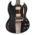 Gibson Custom Shop 1961 Les Paul SG Standard "CME Spec" Antique Ebony Murphy Lab Heavy Aged NH w/Long - MUSICTONER