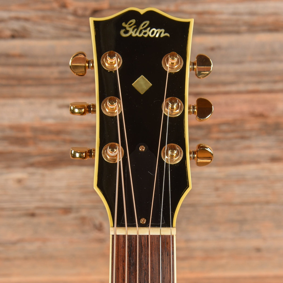 Gibson B-25 Red Sunburst Custom Built for John Oates Sunburst 2010 - John Oates - Angle 6 | MUSICTONER