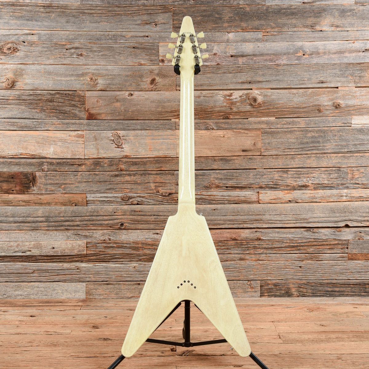 Gibson Flying V TV White  - Dave Amato of REO Speedwagon - Angle 5 | MUSICTONER
