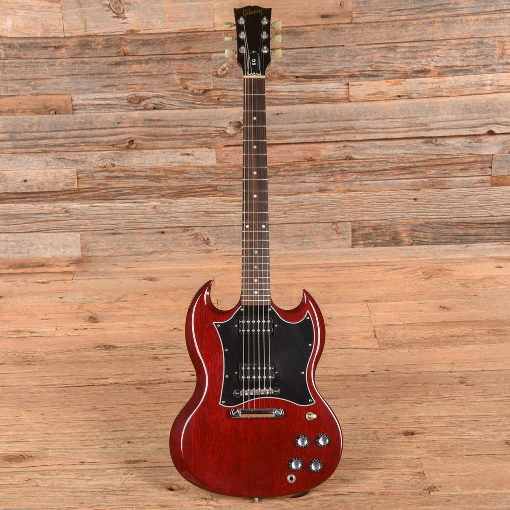 Gibson Limited Edition SG Standard Cherry 1999 - Zac Brown - Angle 4 | MUSICTONER
