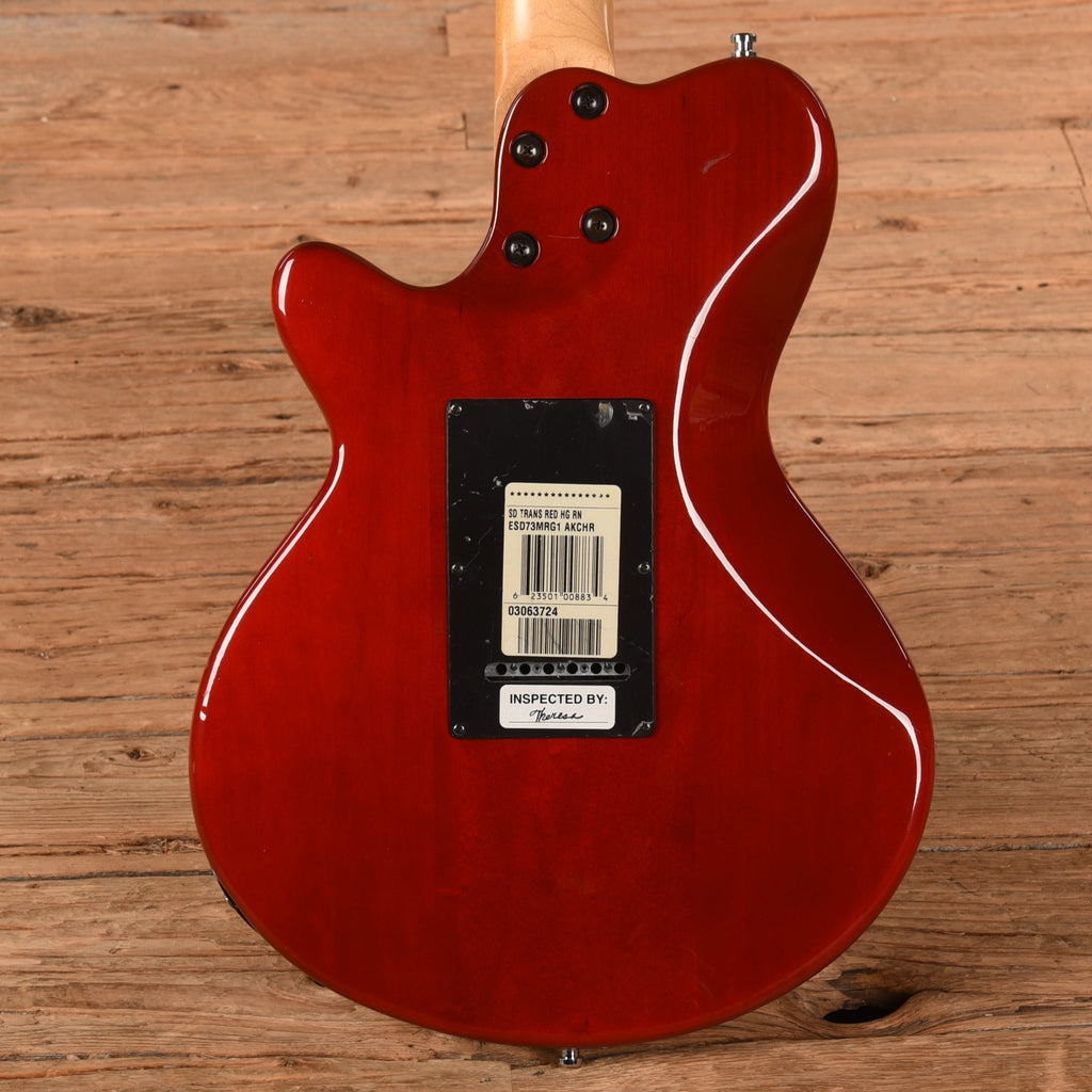 Godin Model SDxt Red - Angle 3 | MUSICTONER