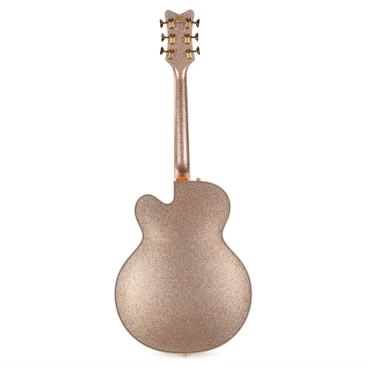 Gretsch Custom Shop G6136-55 Falcon NOS Aged Champagne Sparkle Master Built by Chad Henrichsen - Angle 6 | MUSICTONER