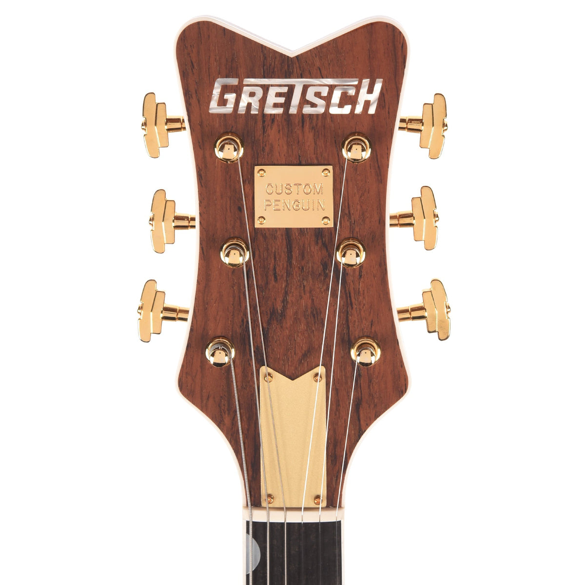 Gretsch Custom Shop G6134-55 Cocobolo Top Penguin NOS Natural Master Built by Chad Henrichsen - Angle 7 | MUSICTONER
