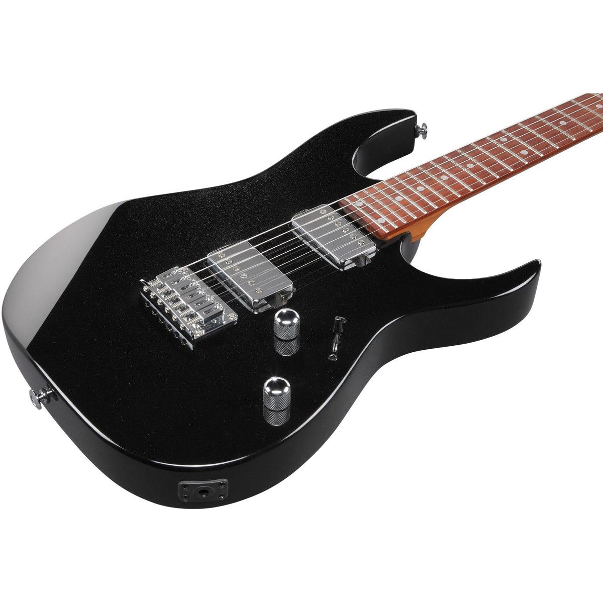 Ibanez GRG121SP GIO RG 6-String Electric Guitar in Black Knight - View 7 | MusicMarket