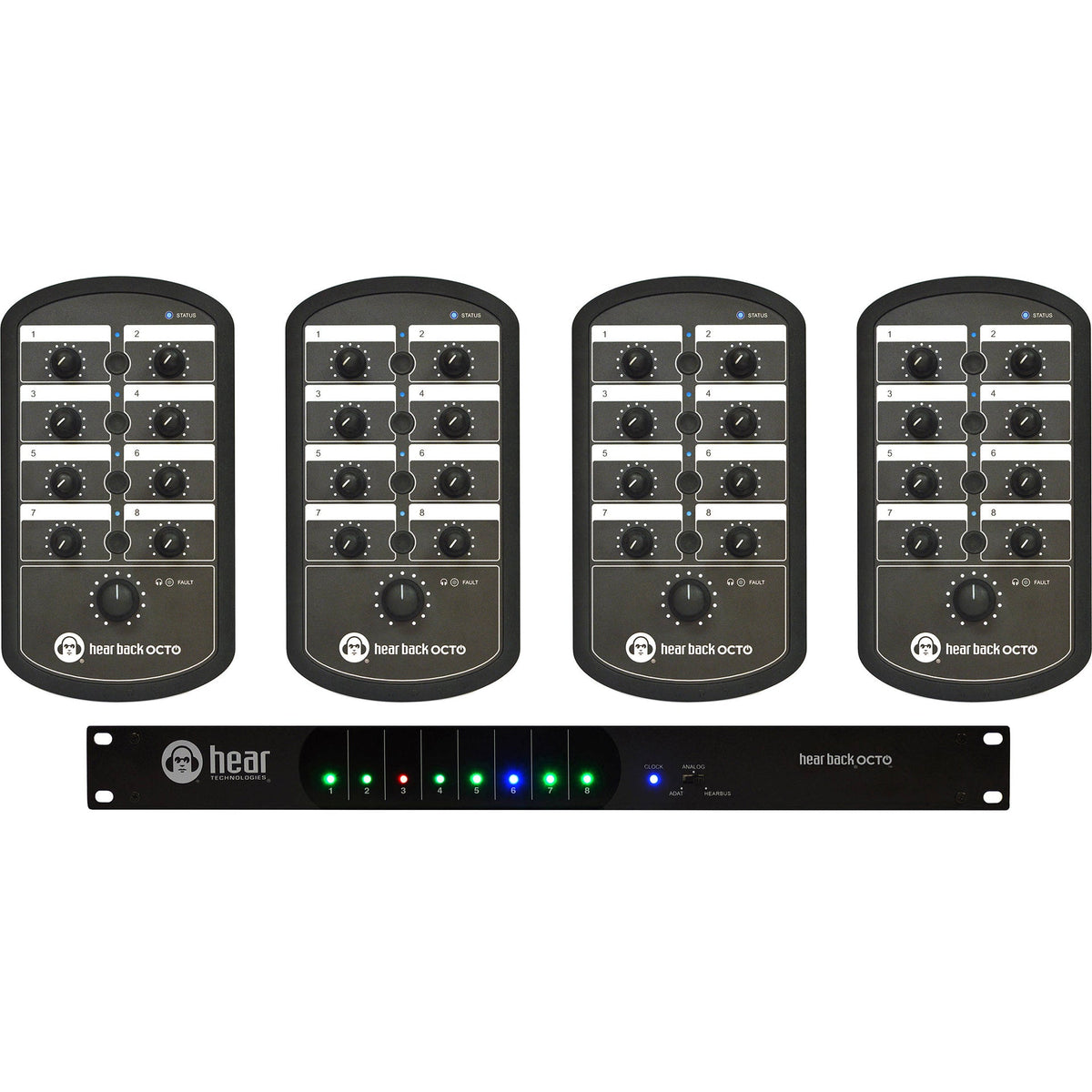 Hear Technologies Hear Back OCTO 4-Pack Monitor Mixing System - View 2 | MusicMarket