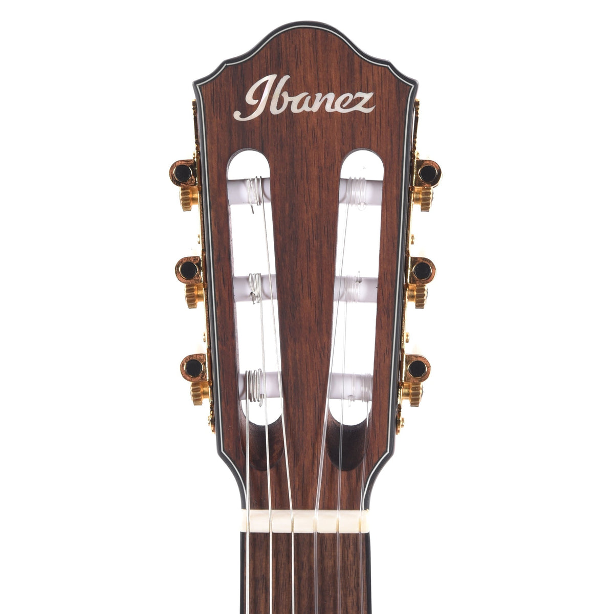 Ibanez FRH10NRGF Acoustic-Electric Guitar Rose Gold Metallic Flat - Angle 6 | MUSICTONER
