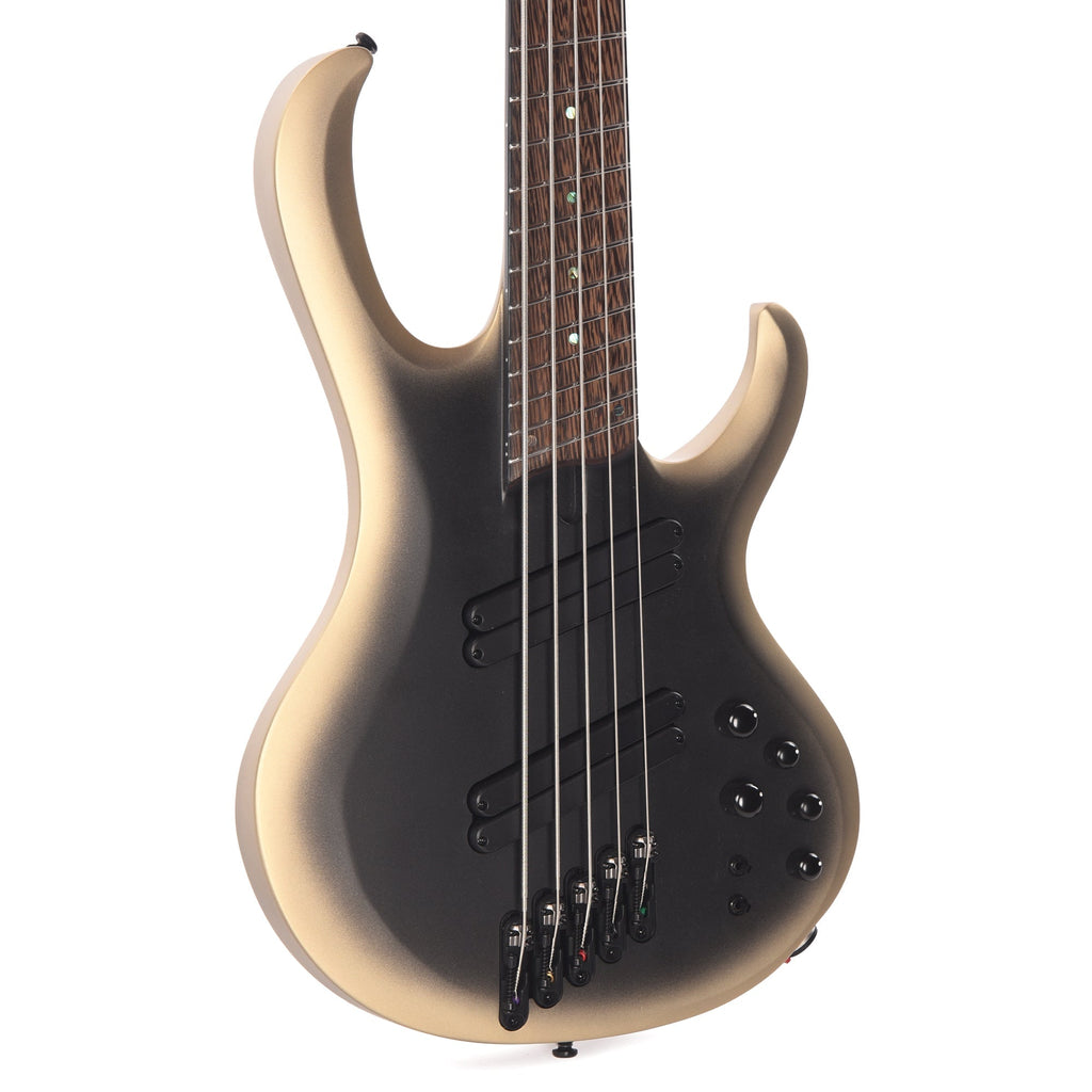 Ibanez BTB605MSSOM BTB Bass Workshop 5-String Multi Scale Electric Bass Solar Eclipse Matte - MUSICTONER