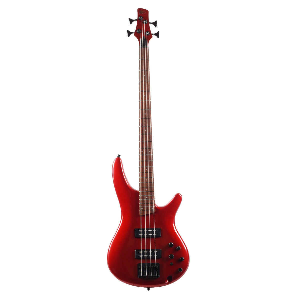 Ibanez SR300EBCA SR Standard Electric Bass Candy Apple - Angle 4 | MUSICTONER