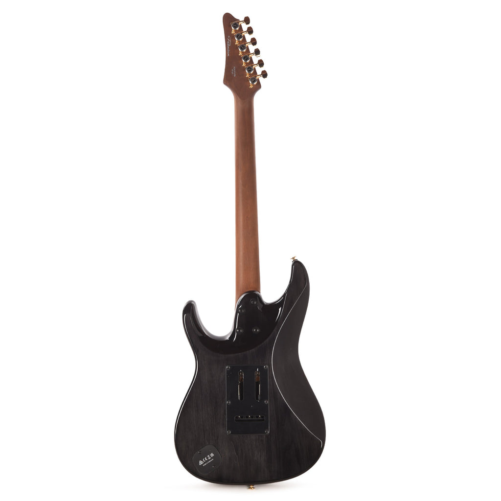 Ibanez AZ41P1PBTGB AZ Premium Electric Guitar Transparent Gray Burst - Angle 5 | MUSICTONER