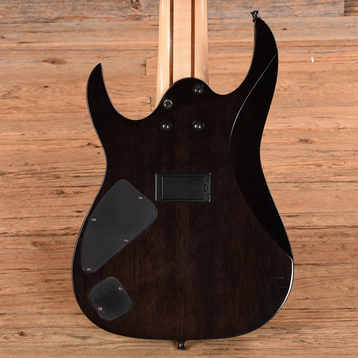Ibanez RGA8QM Trans Black 2011 - Angle 3 | MUSICTONER