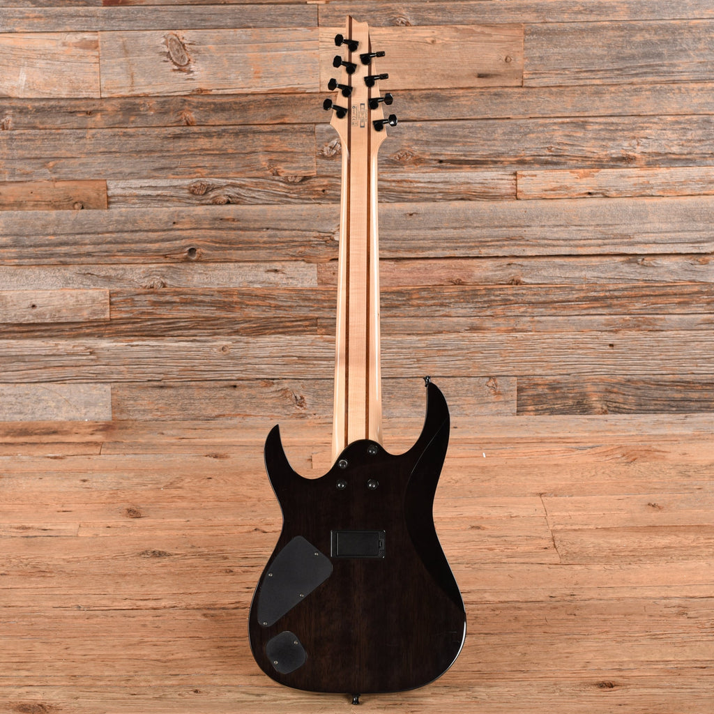 Ibanez RGA8QM Trans Black 2011 - Angle 5 | MUSICTONER