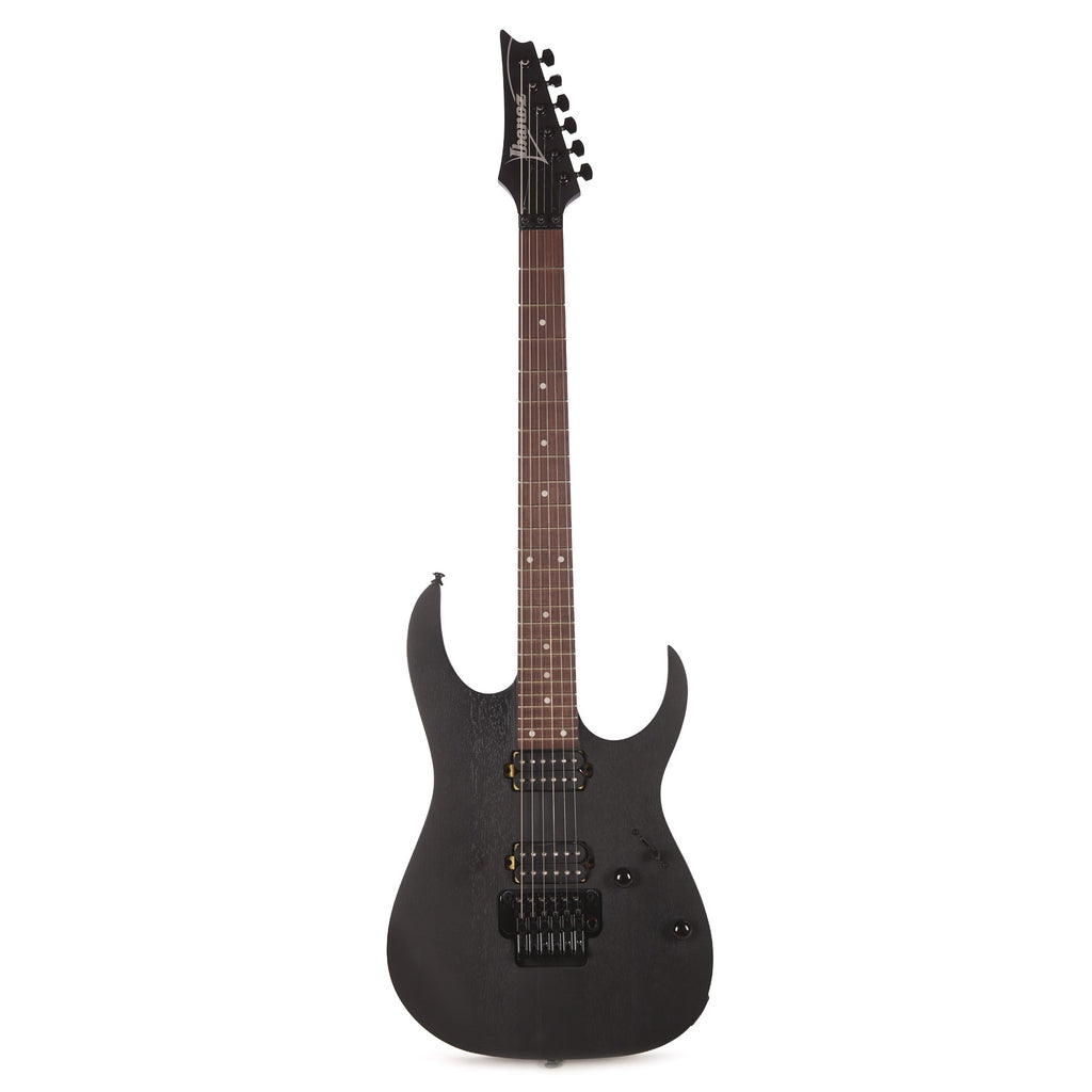 Ibanez RGRT420WK RG Standard Electric Guitar Weathered Black - Angle 4 | MUSICTONER