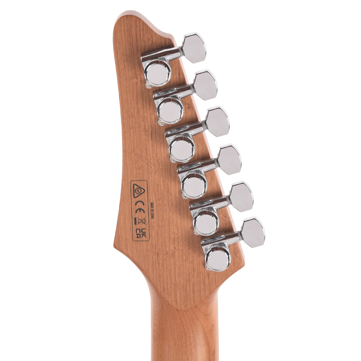 Ibanez AZ24S2MLB AZ Standard Electric Guitar Metallic Light Blue - Angle 7 | MUSICTONER