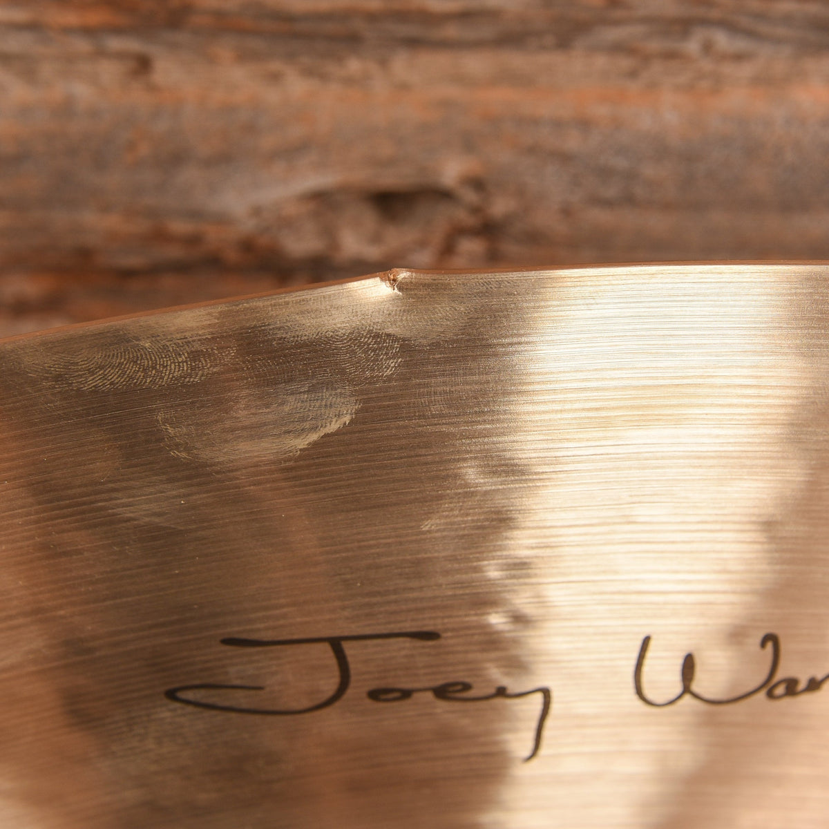 Istanbul Agop 24" Joey Waronker Signature Ride Cymbal - Angle 3 | MUSICTONER