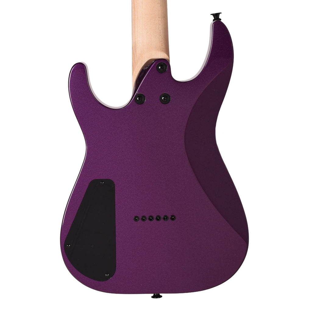 Jackson JS Series Dinky Minion JS1X Pavo Purple - Angle 3 | MUSICTONER
