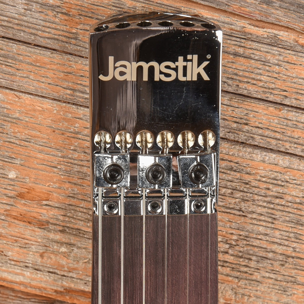 Jamstik Studio MIDI Electric Guitar Black - John Oates - Angle 6 | MUSICTONER