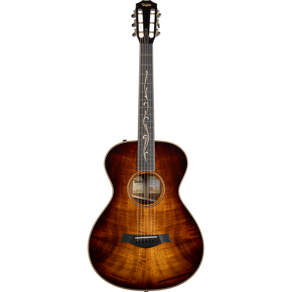 Taylor K22e 12-Fret Acoustic Electric Guitar - Shaded Edgeburst - View 4 | MusicMarket