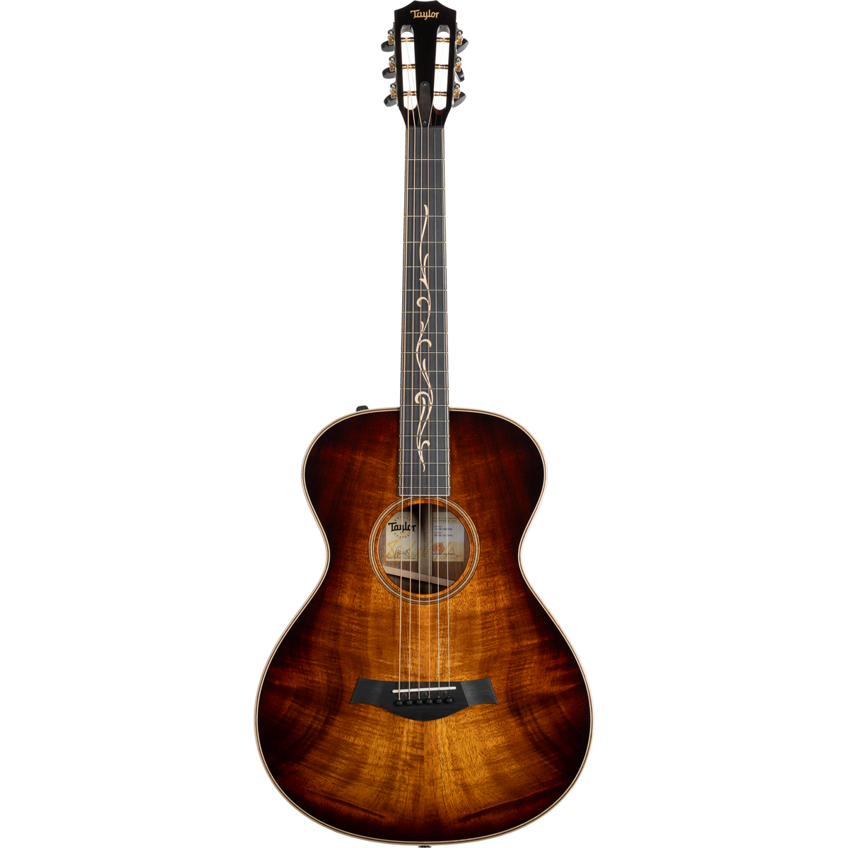 Taylor K22e 12-Fret Acoustic Electric Guitar - Shaded Edgeburst - View 4 | MusicMarket