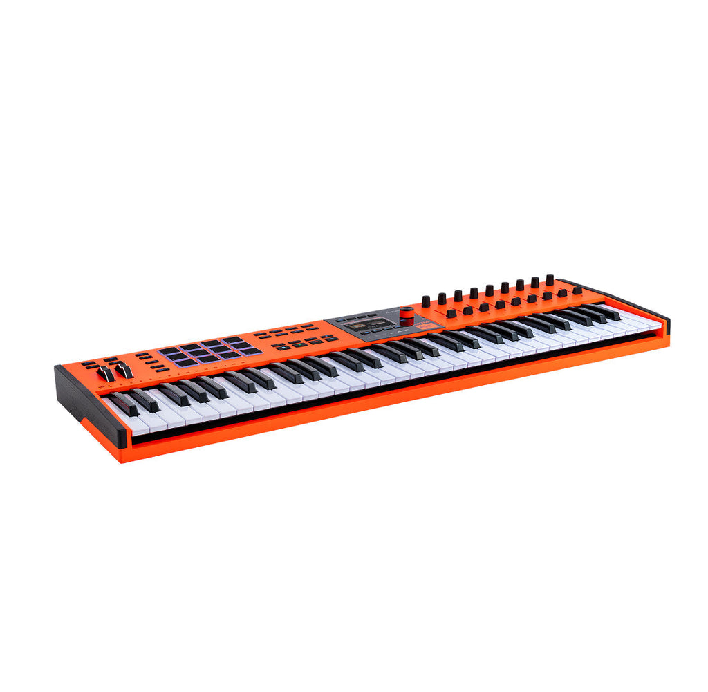 Arturia Keylab 61 MK3 Ultra Midi Controller - Limited Edition Orange - View 2 | MusicMarket
