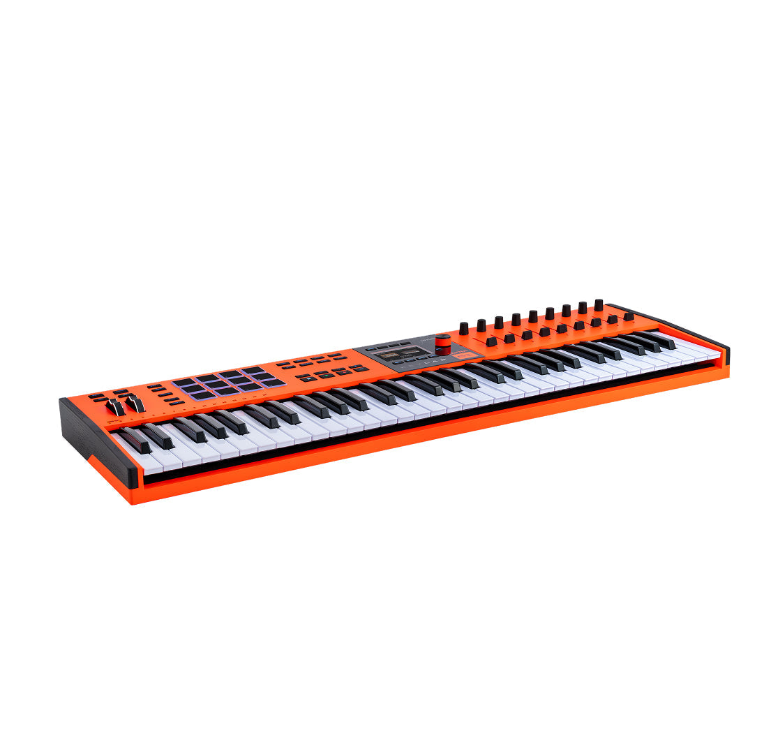Arturia Keylab 61 MK3 Ultra Midi Controller - Limited Edition Orange - View 2 | MusicMarket