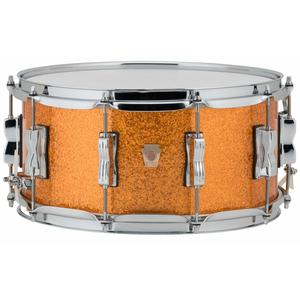 Ludwig Classic Maple 6.5x14 Snare Drum - Gold Sparkle - MusicMarket