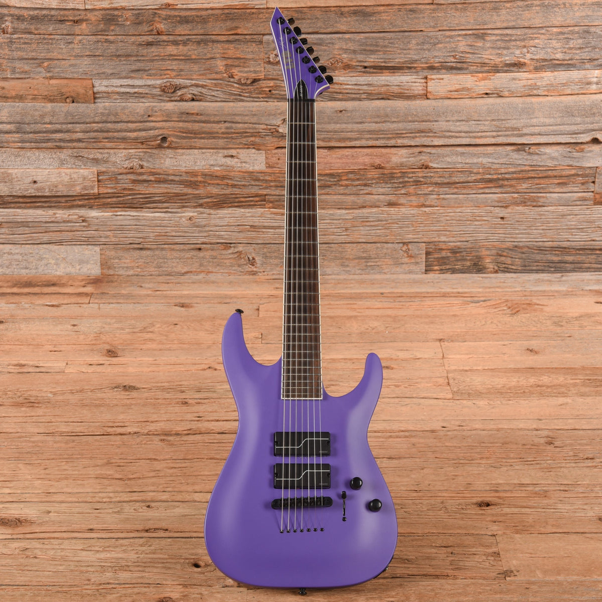 LTD SC-607B Stephen Carpenter Signature Purple 2022 - Angle 4 | MUSICTONER