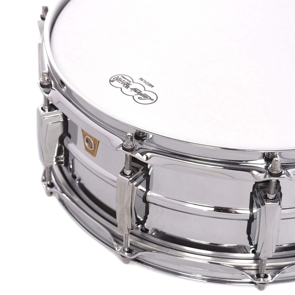 Ludwig 5x14 Supraphonic Snare Drum Factory - Angle 2 | MUSICTONER