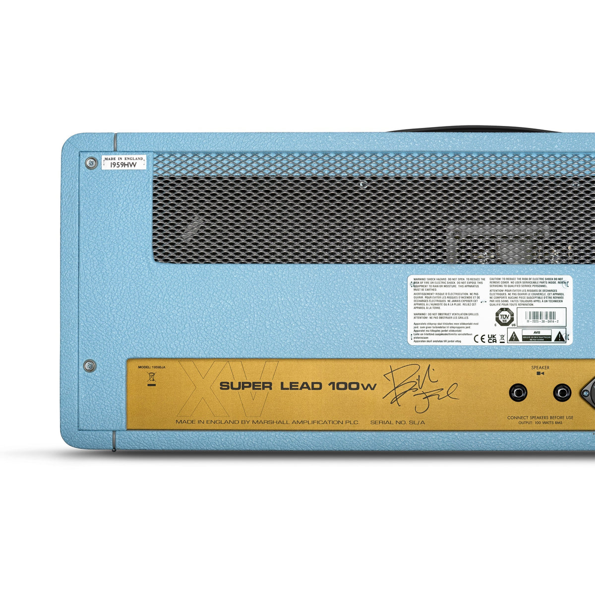 Marshall 1959BJA Billie Joe Armstrong Signature Amp Head - View 8 | MusicMarket