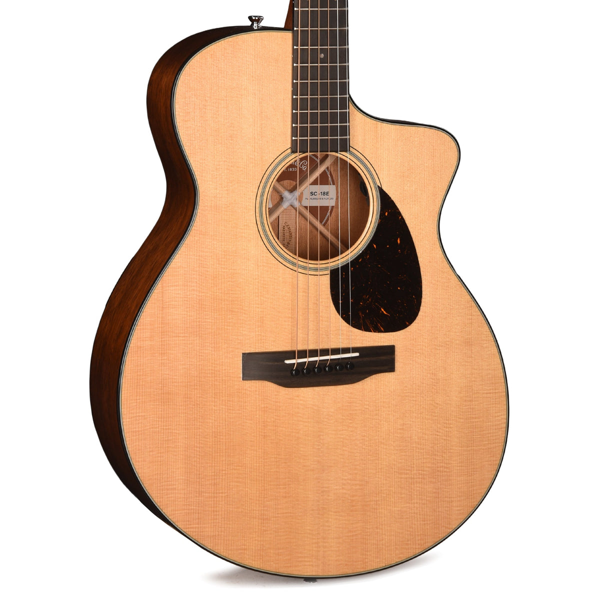 Martin Standard Series SC-18E Spruce/Mahogany Natural w/Fishman Aura VT Blend - MUSICTONER
