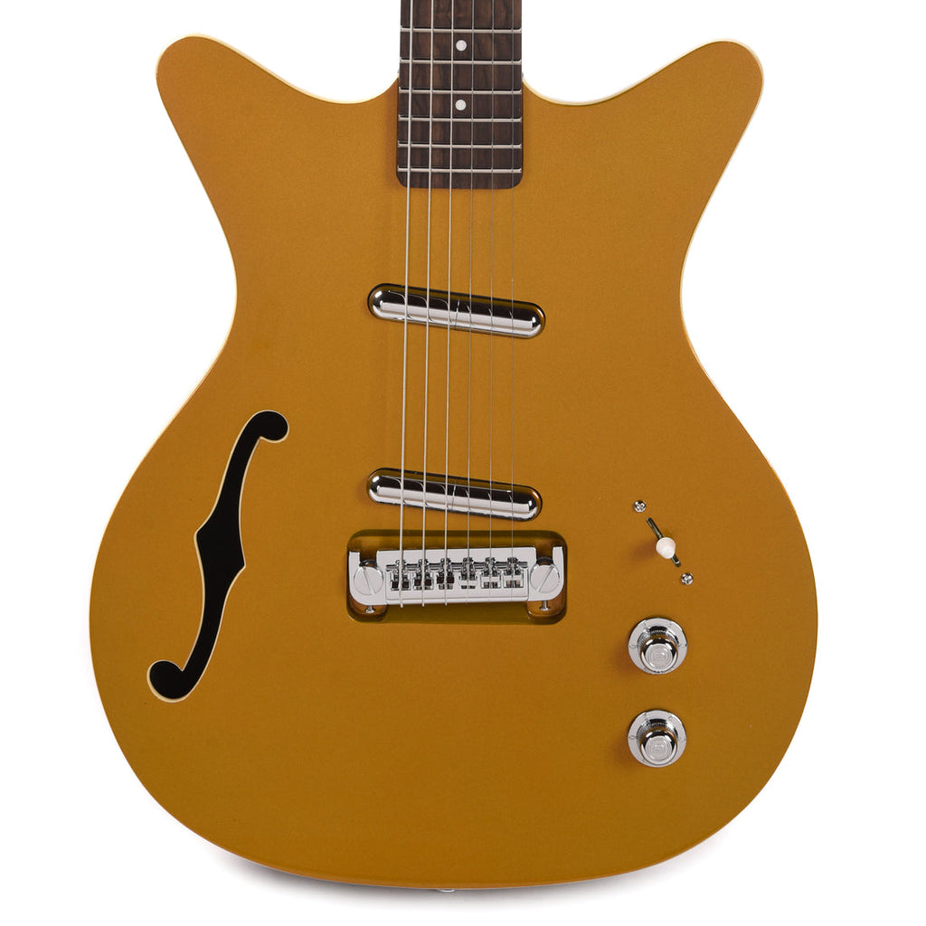 Danelectro Fifty Niner DC Semi-hollowbody Electric Guitar - Gold Top - MusicMarket