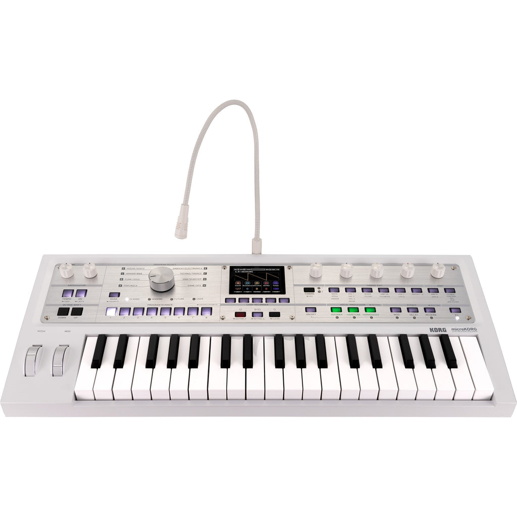Korg microKORG2 Synthesizer - White - View 3 | MusicMarket
