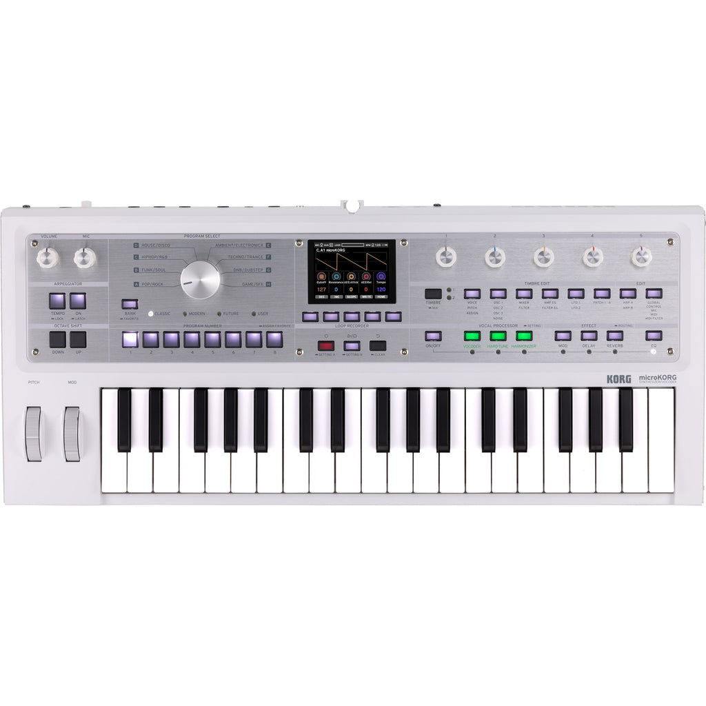 Korg microKORG2 Synthesizer - White - MusicMarket