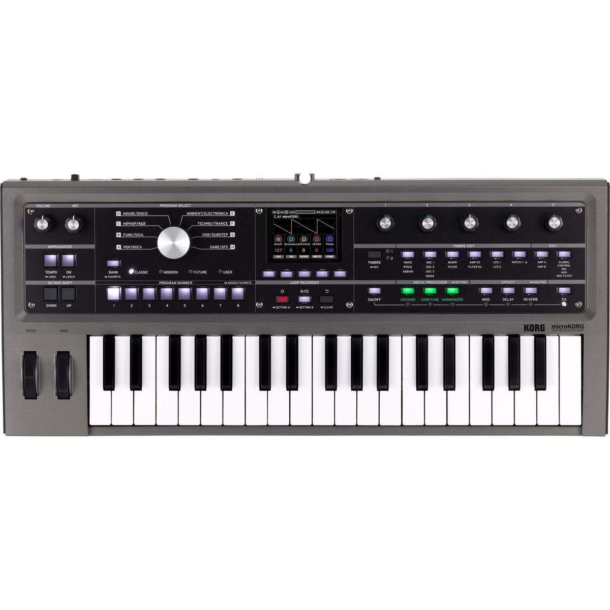 Korg microKORG2 Synthesizer - Black - MusicMarket