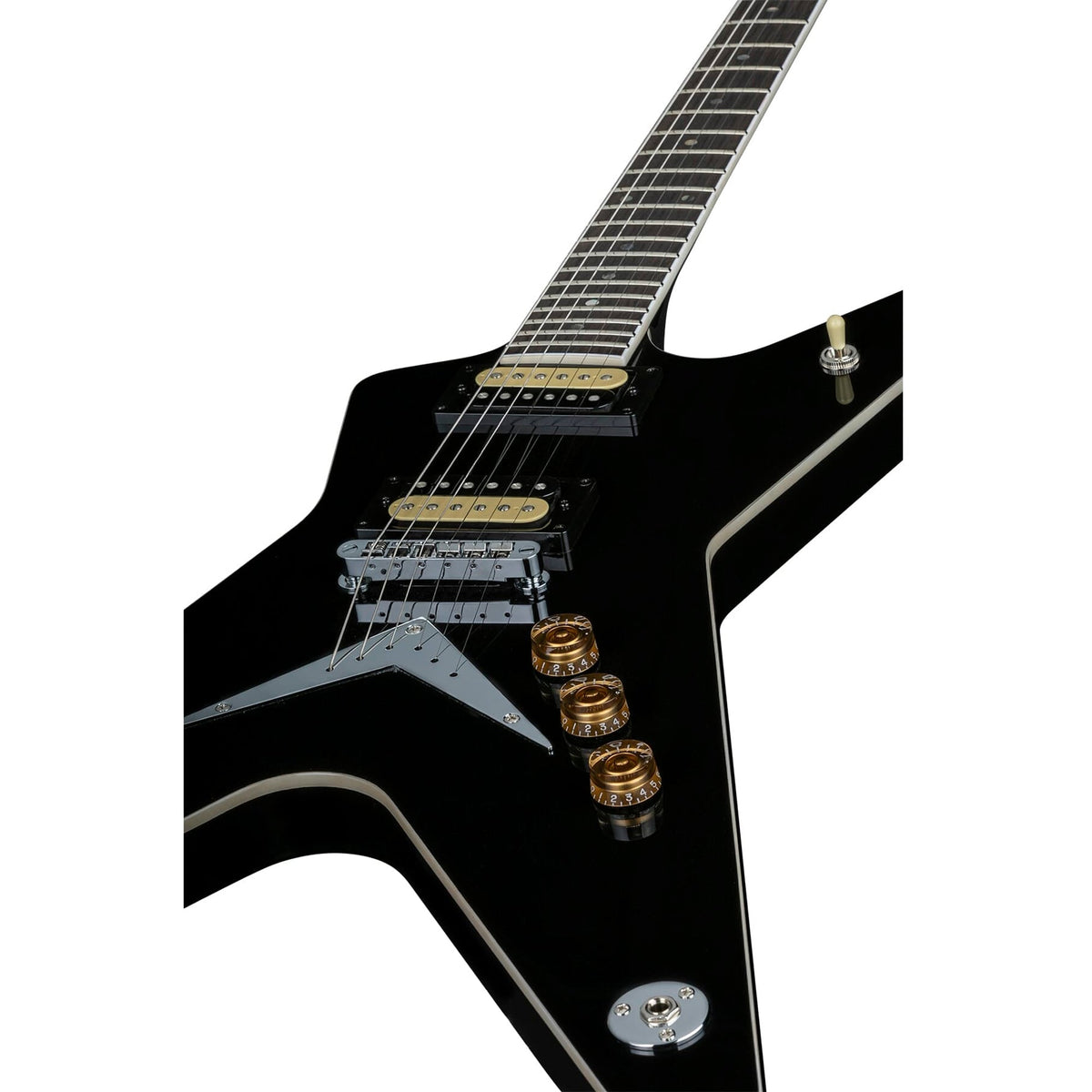 Dean Guitars ML 79 Classic Electric Guitar - Black - View 7 | MusicMarket