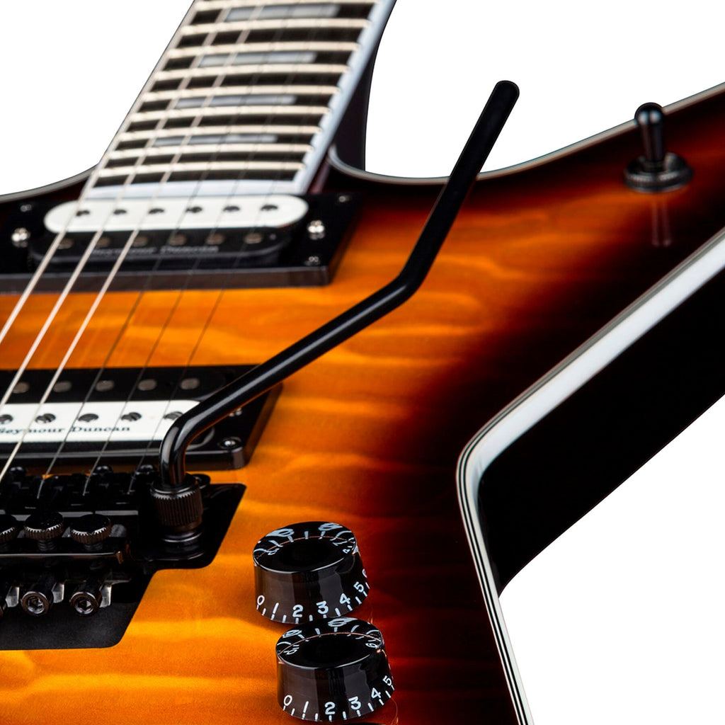 Dean Guitars ML Select Floyd Quilt Maple Top Electric Guitar - Trans Brazilia - View 7 | MusicMarket