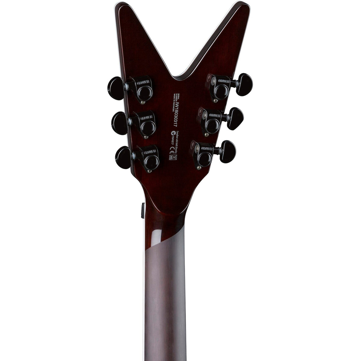 Dean Guitars ML Select Floyd Quilt Maple Top Electric Guitar - Trans Brazilia - View 6 | MusicMarket